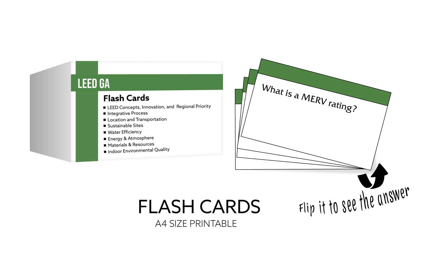 Leed GA Flash Card